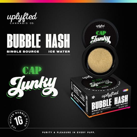 Uplyfted Cannabis Co - 1g Bubble Hash Concentrate - Cap Junky - 1