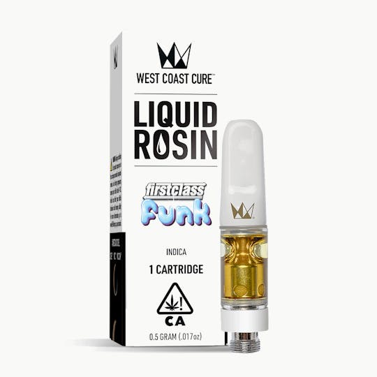 West Coast Cure - First Class Funk Liquid Rosin Cartridge - 0.5g - 1