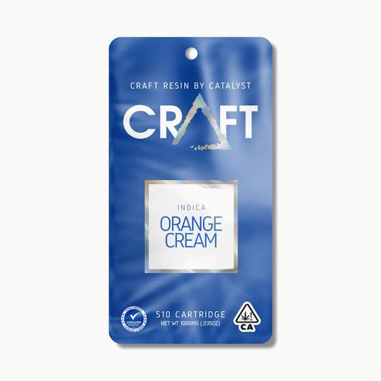 Catalyst - Craft - Orange Cream Cured Resin 1000mg UNPUBLISHED - 1