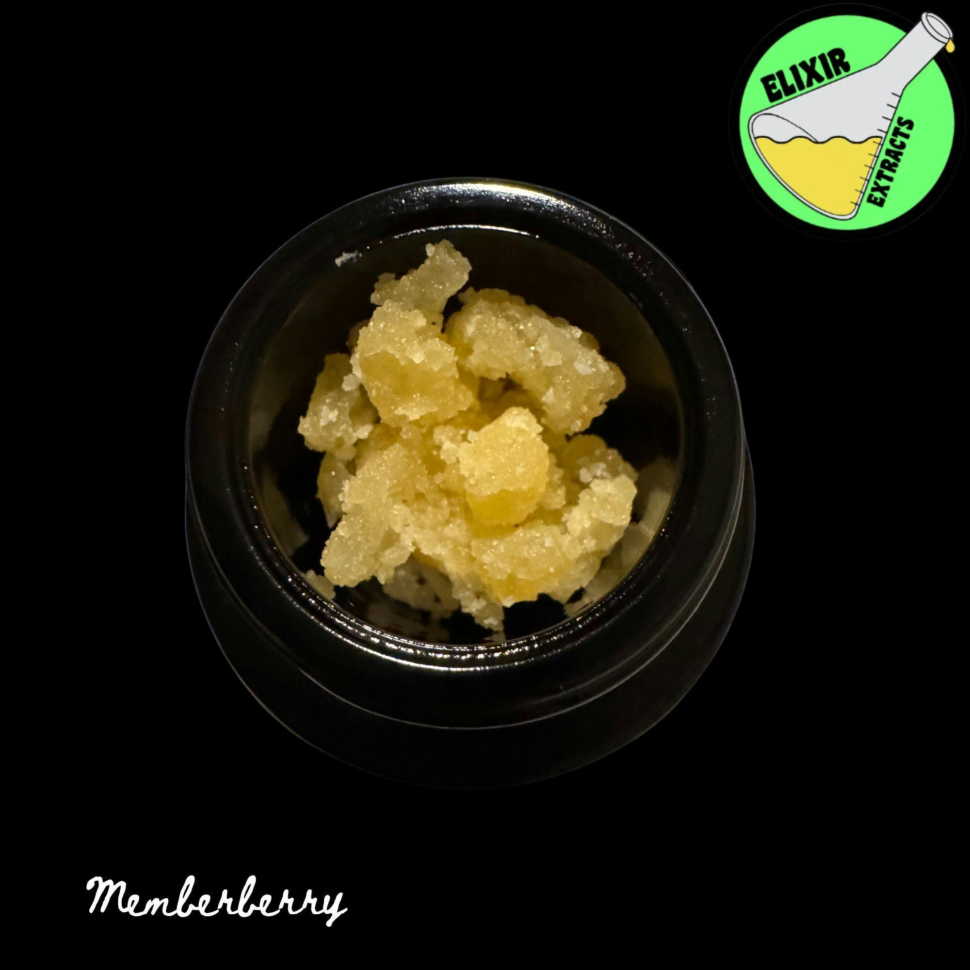 Elixir Extracts - Memberberry Cured Resin (1G) - 1