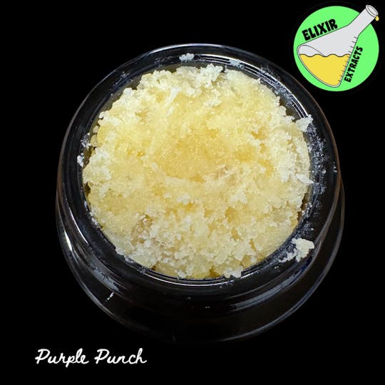 Elixir Extracts - Purple Punch Cured Resin Baller Jar (3.5G) - 1