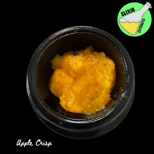 Elixir Extracts - Apple Crisp Cured Resin Baller Jar (3.5G) - 1