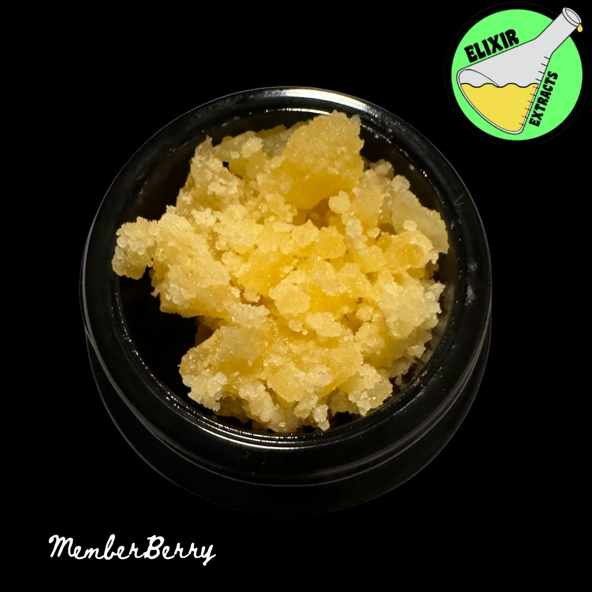 Elixir Extracts - Memberberry Cure Resin Baller Jar (3.5G) - 1