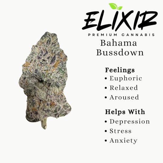 Elixir Extracts - Bahama Bussdown - Elixir Flower - 1