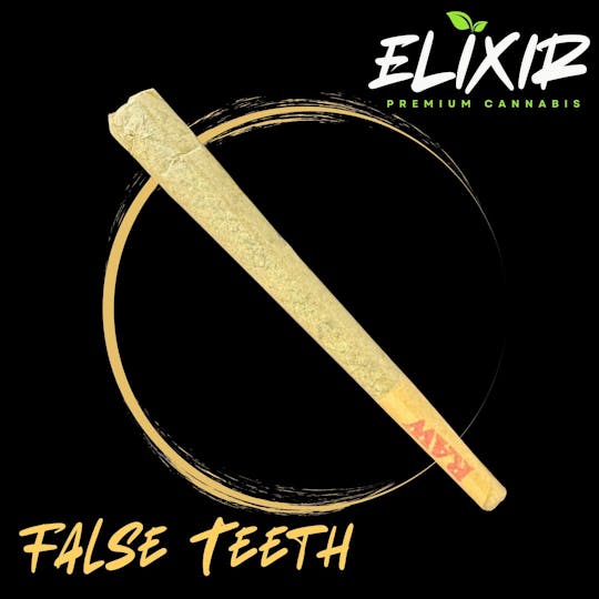 Elixir Extracts - False Teeth - King Size Pre Roll - 1