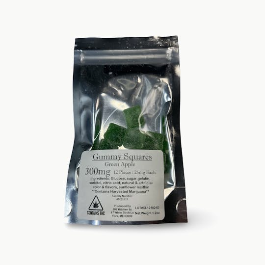 Indico - 300mg Green Apple Hash Rosin Gummies - 207 Kitchen - 1