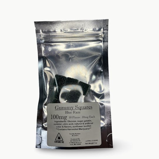 Indico - 100mg Blue Razz Hash Rosin Gummies - 207 Kitchen - 1