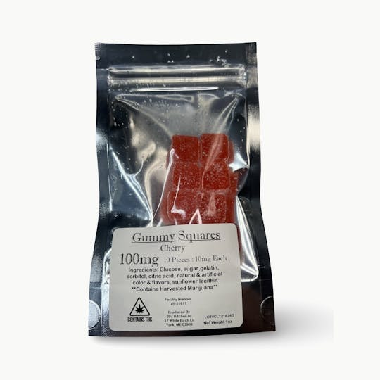 Indico - 100mg Cherry Hash Rosin Gummies - 207 Kitchen - 1