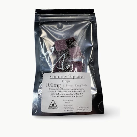 Indico - 100mg Grape Hash Rosin Gummies - 207 Kitchen - 1