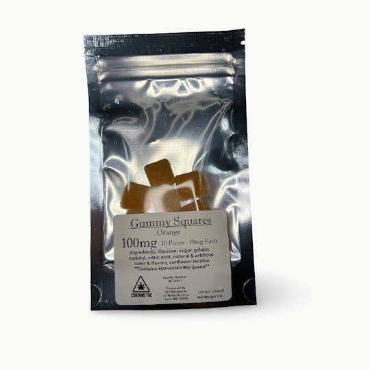 Indico - 100mg Orange Hash Rosin Gummies - 207 Kitchen - 1