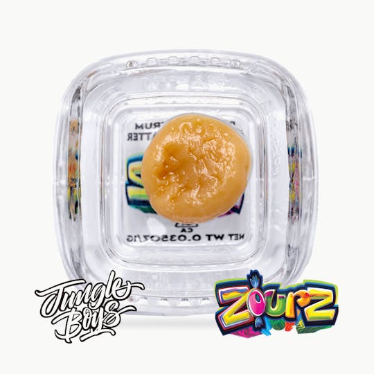 Jungle Boys - Jungle Boys | Zourz - 2.5g Full Spectrum Live Rosin Batter - 1