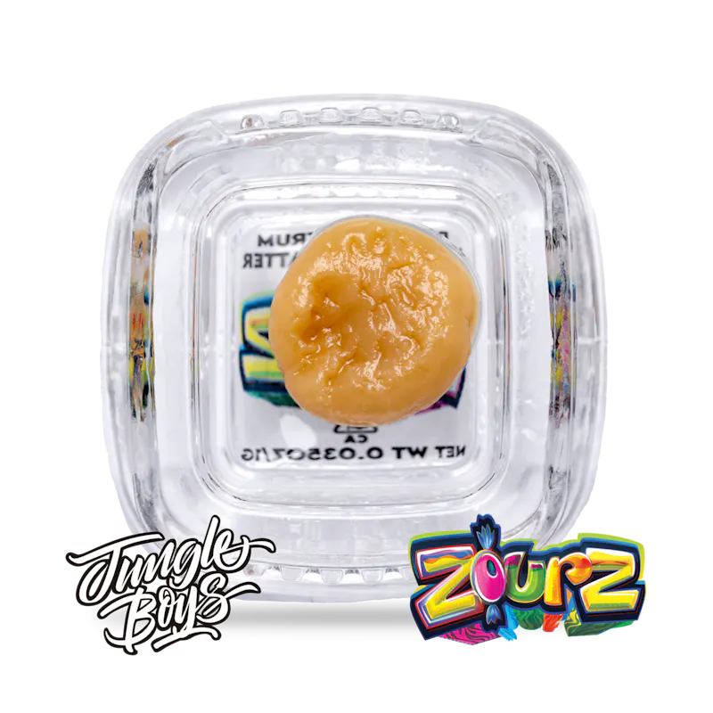 Jungle Boys Zourz - 1g Full Spectrum Live Rosin Batter