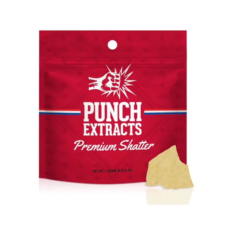 Punch Edibles Galactic Warheads BHO Shatter (1g)