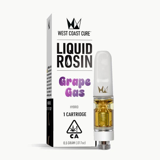 West Coast Cure - Grape Gas Liquid Rosin Cartridge - 0.5g - 1