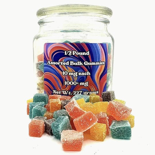 Coastal Remedies - 1/2 Pound 10mg Assorted Bulk Gummies | Coastal Remedies - 1