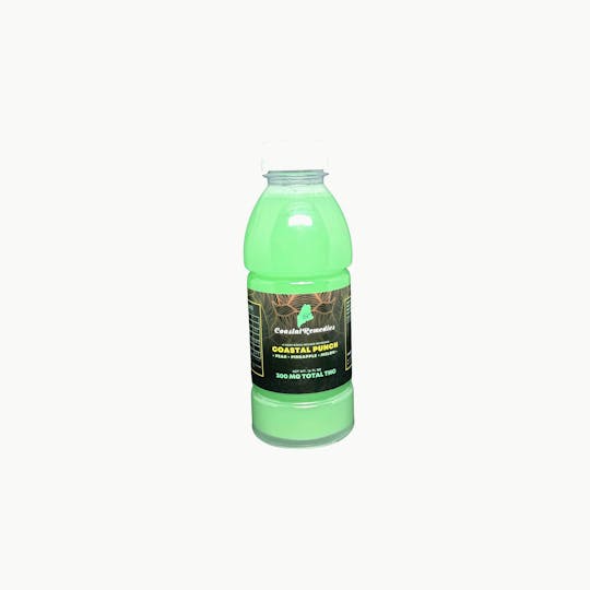 Coastal Remedies - 300mg Coastal Punch Sativa Hash Rosin Drink | Coastal Remedies - 1