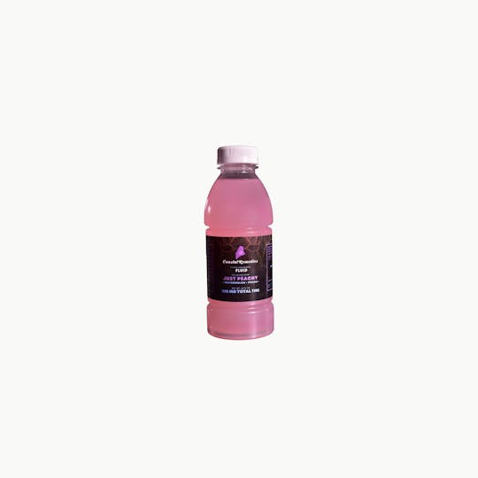 Coastal Remedies - 100mg Just Peachy Sativa Hash Rosin Drink | Coastal Remedies - 1