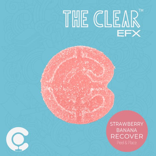 CLEAR Brands - The CLEAR EFX Gummies 10 Pack | Recover | Strawberry Banana - 1