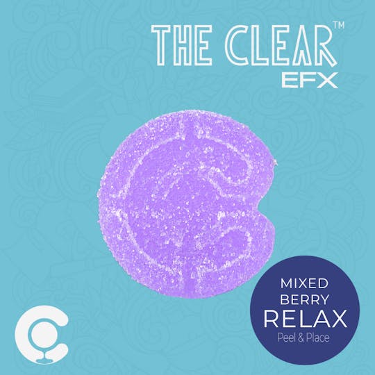 CLEAR Brands - The CLEAR EFX Gummies 10 Pack | Relax | Mixed Berry - 1