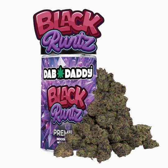 Dab Daddy Ⓡ - Black Runtz Flower Dab Daddy® 14g Premium Indoor Flower - 1