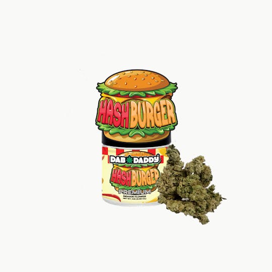 Dab Daddy Ⓡ - Hash Burger Flower Dab Daddy® 3.5g Premium Indoor Flower - 1