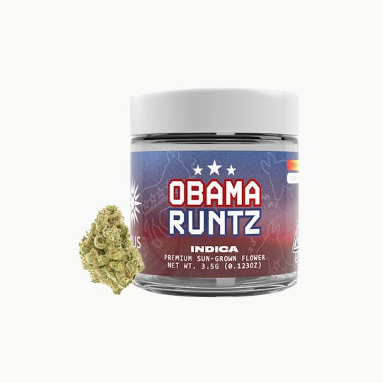 Solis - Obama Runtz | Jarred Flower (3.5g) | Indica - 1