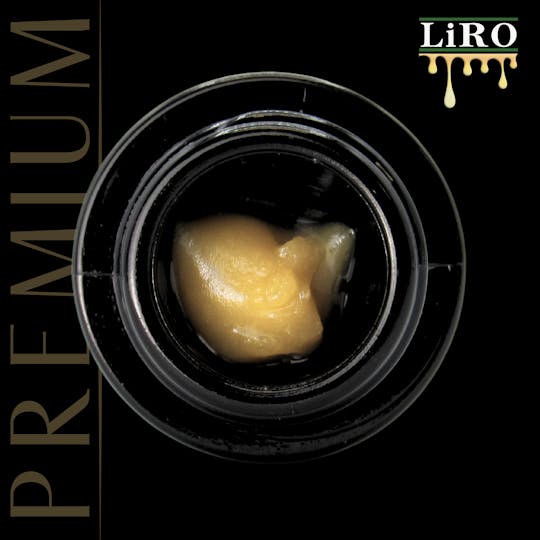 LiRO - Premium Hashberry Pie | 1g Live Rosin - 1