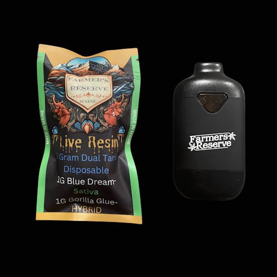 Farmers Reserve - 2 Gram Flavor Switch Pod-1G-Blue Dream + 1G-Gorilla Glue - 1