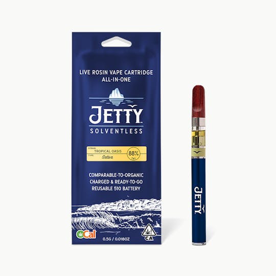 Jetty Extracts - Tropical Oasis OCal Solventless All-in-One Vape Pen .5g - 1