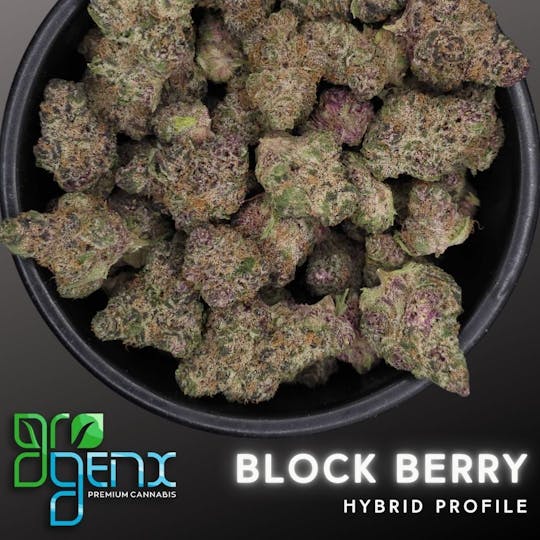 GroGenx - GroGenx - FLOWER (PREMIUM) - BLOCK BERRY - 1