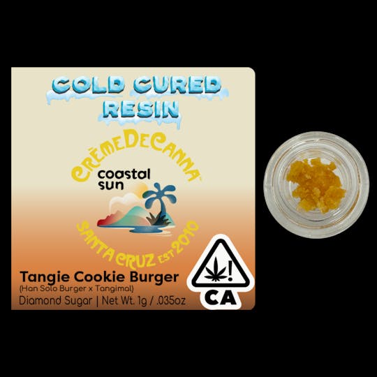 Crème De Canna - Creme De Canna - Coastal Sun - Diamond Sugar - Tangie Cookie Burger 1g (I) - 1