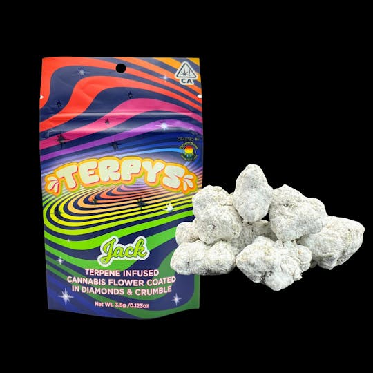 Crème De Canna - Creme De Canna - Terpys - Diamond Infused Flower - Jack - 3.5g - (S) - 4289 - 1