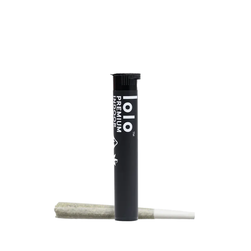 lolo Presidential Runtz Indoor Hash Infused Preroll 1g pre-roll