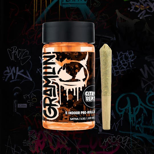Gramlin - Citrus Blast Preroll 3.5g (5ct) - 1
