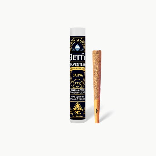 Jetty Extracts - Hawaiian Crush x Tropicana Cookies OCal Live Rosin Infused Pre-Roll 1g - 1