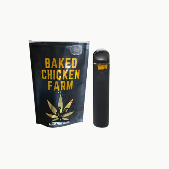 Baked Chicken Farm - BCF- Runtz B - 1g Live Rosin Cartridge - 1