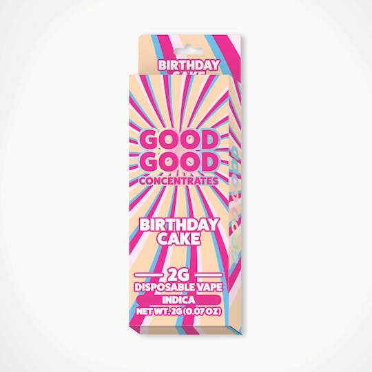 Good Good - Birthday Cake 2g Disposable - 1