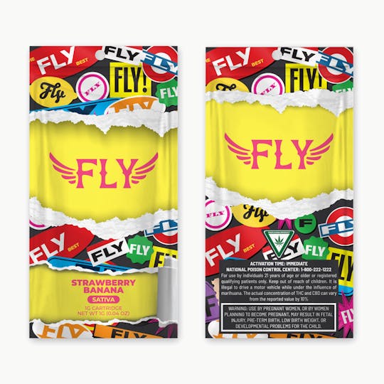 Fly - Strawberry Banana 1g Cartridge - 1