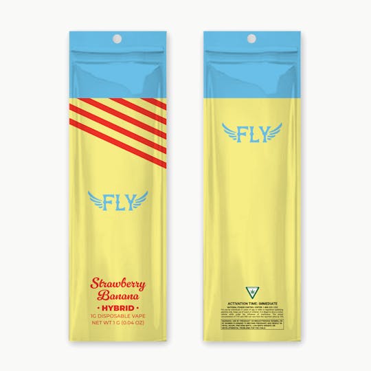 Fly - Strawberry Banana 1g Disposable - 1