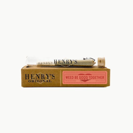 Henry's Original - 1g Single Pre-Roll- Weed Be Good Together - 1