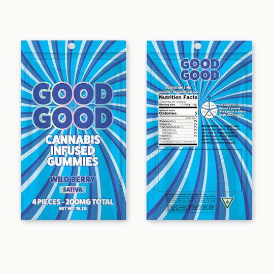 Good Good - Wild Berry 200mg Gummies - 1