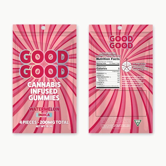 Good Good - Watermelon 200mg Gummies - 1