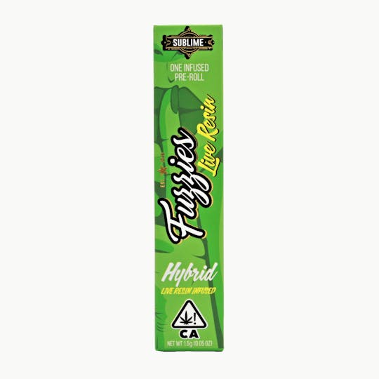 Fuzzies - Fuzzies Live Resin 1.5g Single Headband Hybrid - 1