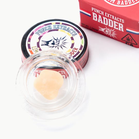 Punch Edibles & Extracts - Lemon Zkittlez BHO Badder (1g) - 1