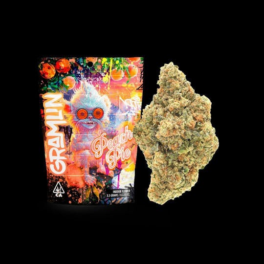 Gramlin - Peach Pie 3.5g Flower - 1