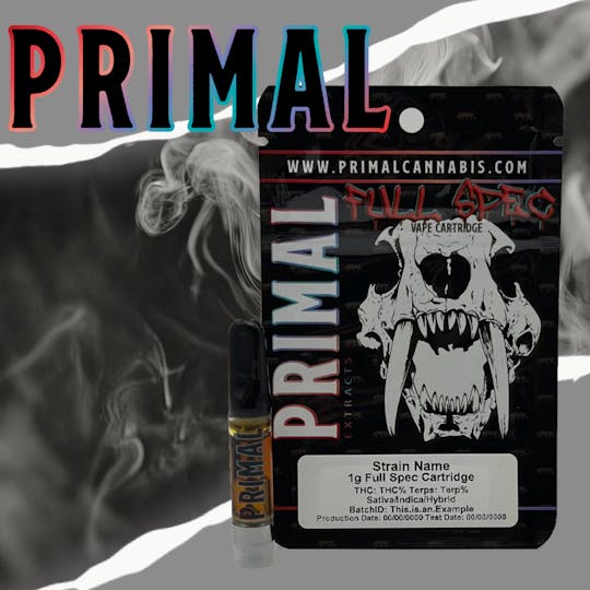 Primal Cannabis - Full Spectrum 1 gram - Pineapple Express (S) - 1