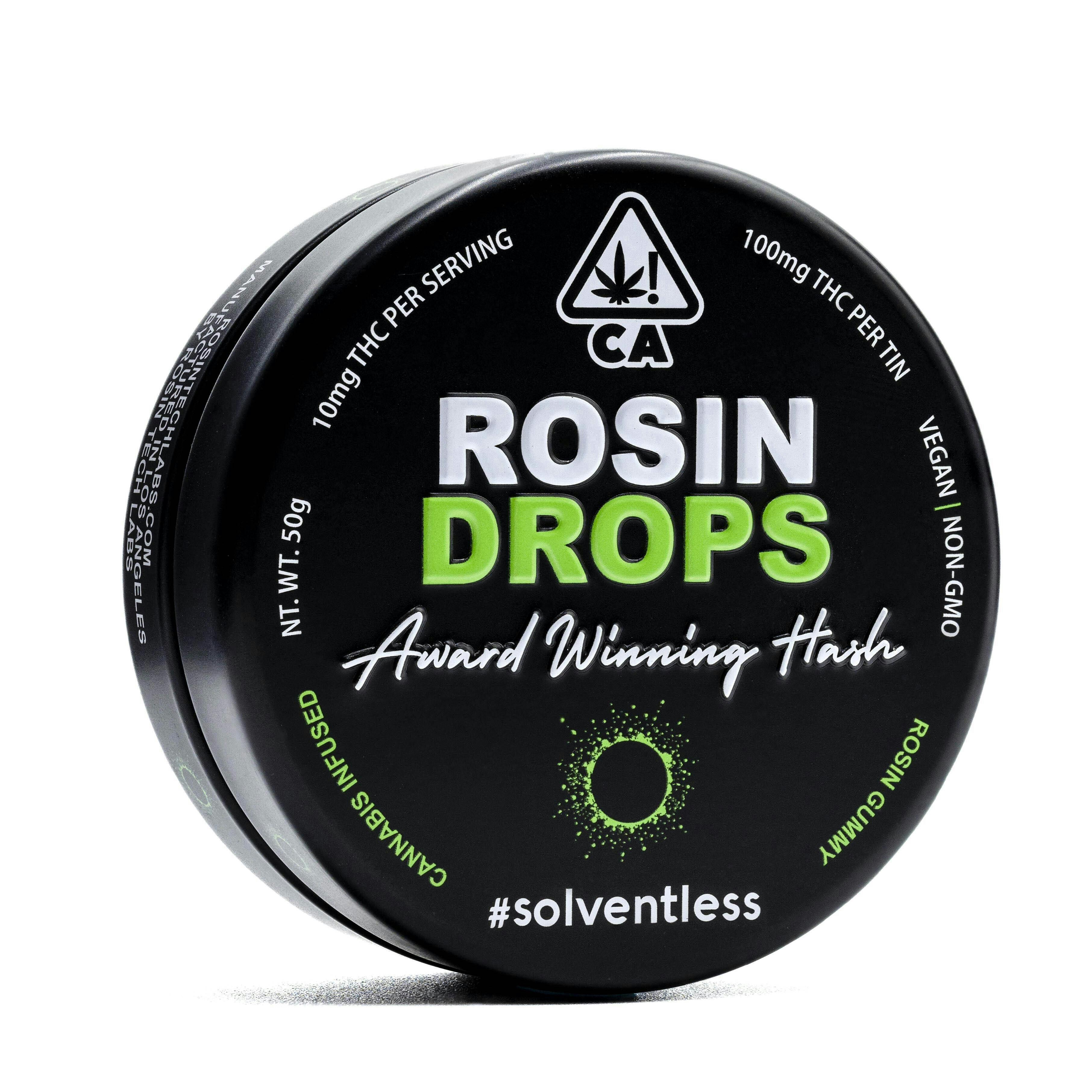 Rosin Tech Labs - Rosin Tech Labs | Frozen Bananas Gummies | 100mg | 10ct | 10mg/ea - 1