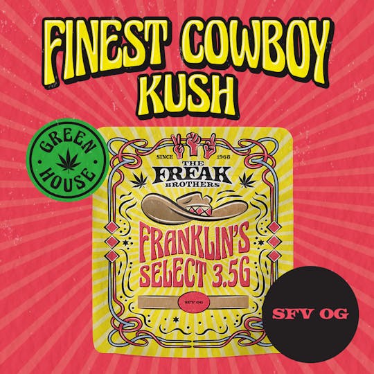 The Freak Brothers - Franklin's Select 3.5g - SFV OG - Freak Brothers - 1