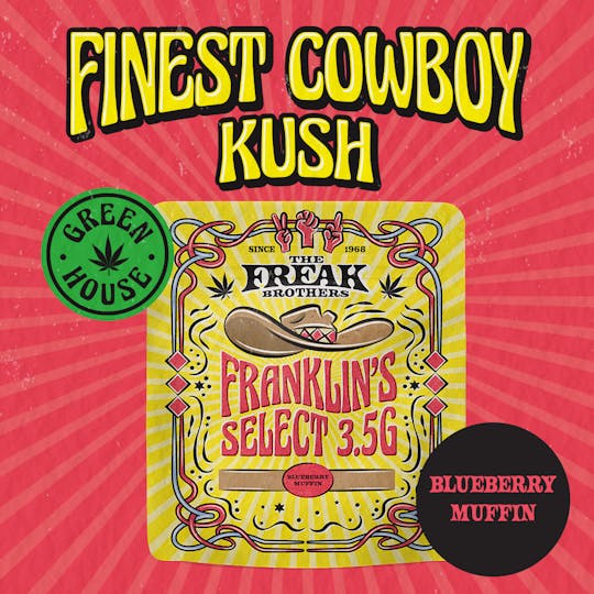 The Freak Brothers - Franklin's Select 3.5g - Blueberry Muffin- Freak Brothers - 1