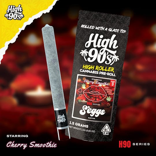 HIGH 90s - High 90s : Seggs 1.5g High Roller Pre-Roll - 1
